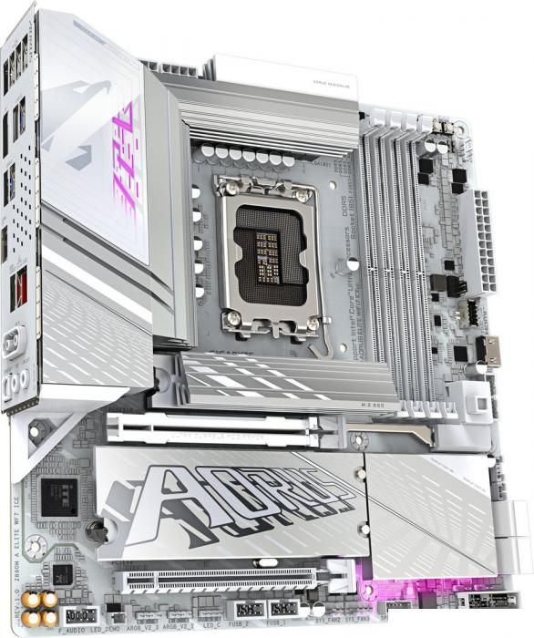 Материнская плата Gigabyte Z890M Aorus Elite WiFi7 Ice