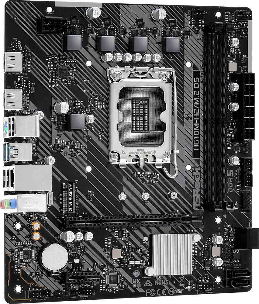 Материнская плата ASRock H610M-H2/M.2 D5