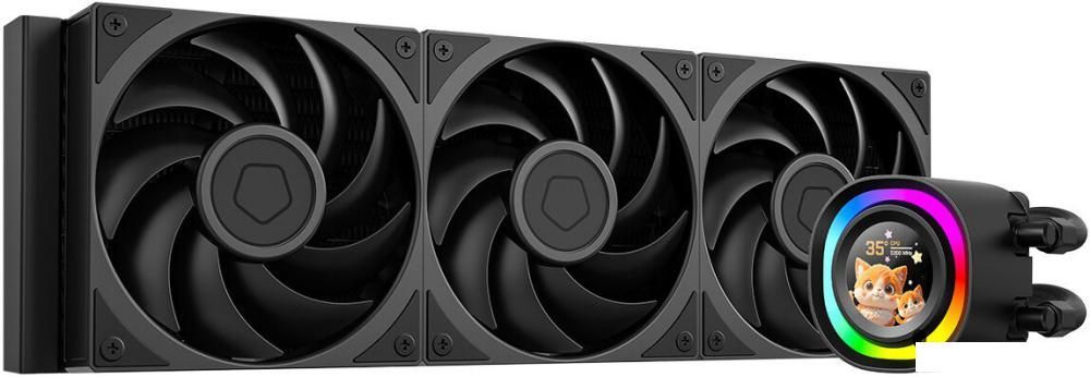 Система жидкостного охлаждения для процессора ID-Cooling FX360 LCD PE