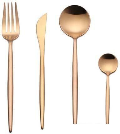 Набор столовых приборов Maison Maxx Stainless Steel Set (золотистый)