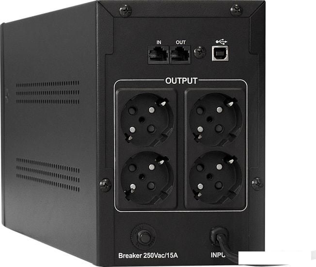 Источник бесперебойного питания ExeGate SpecialPro UNB-2200.LED.AVR.4SH.RJ.USB EP285527RUS