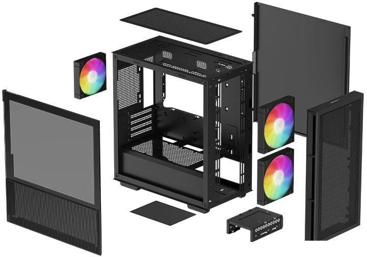 Корпус DeepCool CH360 R-CH360-BKAPE3-G-1