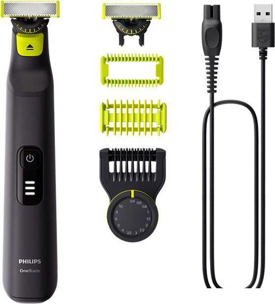 Триммер для бороды и усов Philips OneBlade Pro 360 Face + Body QP6542/15