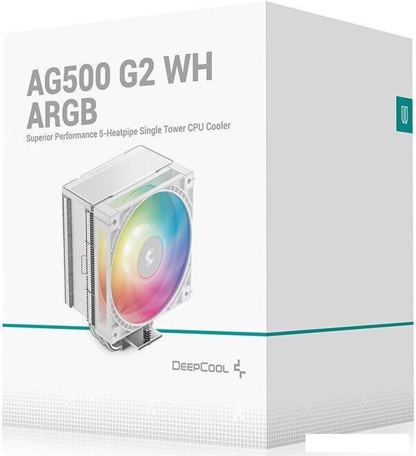 Кулер для процессора DeepCool AG500 G2 ARGB WH R-AG500-WHAMMG2-G
