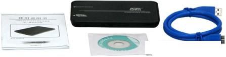 Бокс для накопителей 2.5" AgeStar 3UB2A8-6G Black