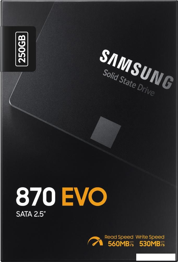 SSD Samsung 870 Evo 250GB MZ-77E250BW