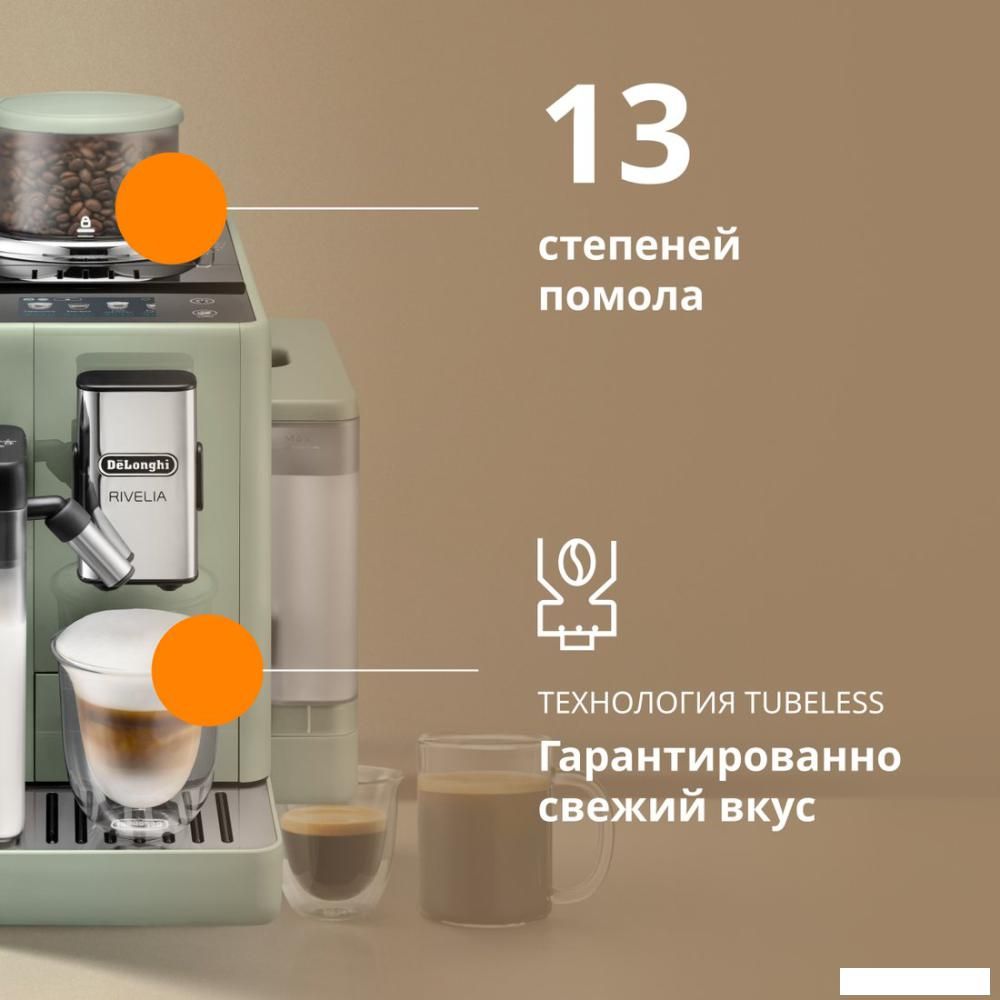 Кофемашина DeLonghi Rivelia EXAM441.55.GR