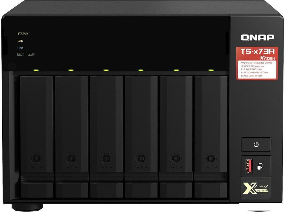 Сетевой накопитель QNAP TS-673A-8G
