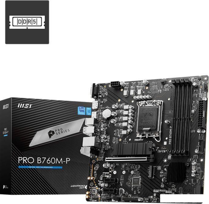 Материнская плата MSI Pro B760M-P