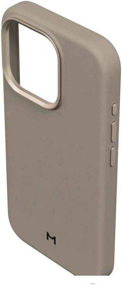 Чехол для телефона Magssory Eco Leather Case для iPhone 15 Pro Latte CLT015l