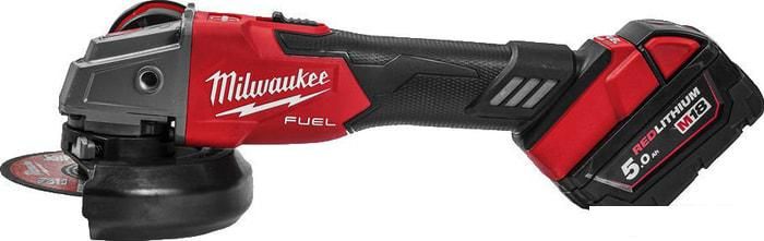 Угловая шлифмашина Milwaukee M18 FSAG125XB-502X Fuel 4933478430 (с 2-мя АКБ)