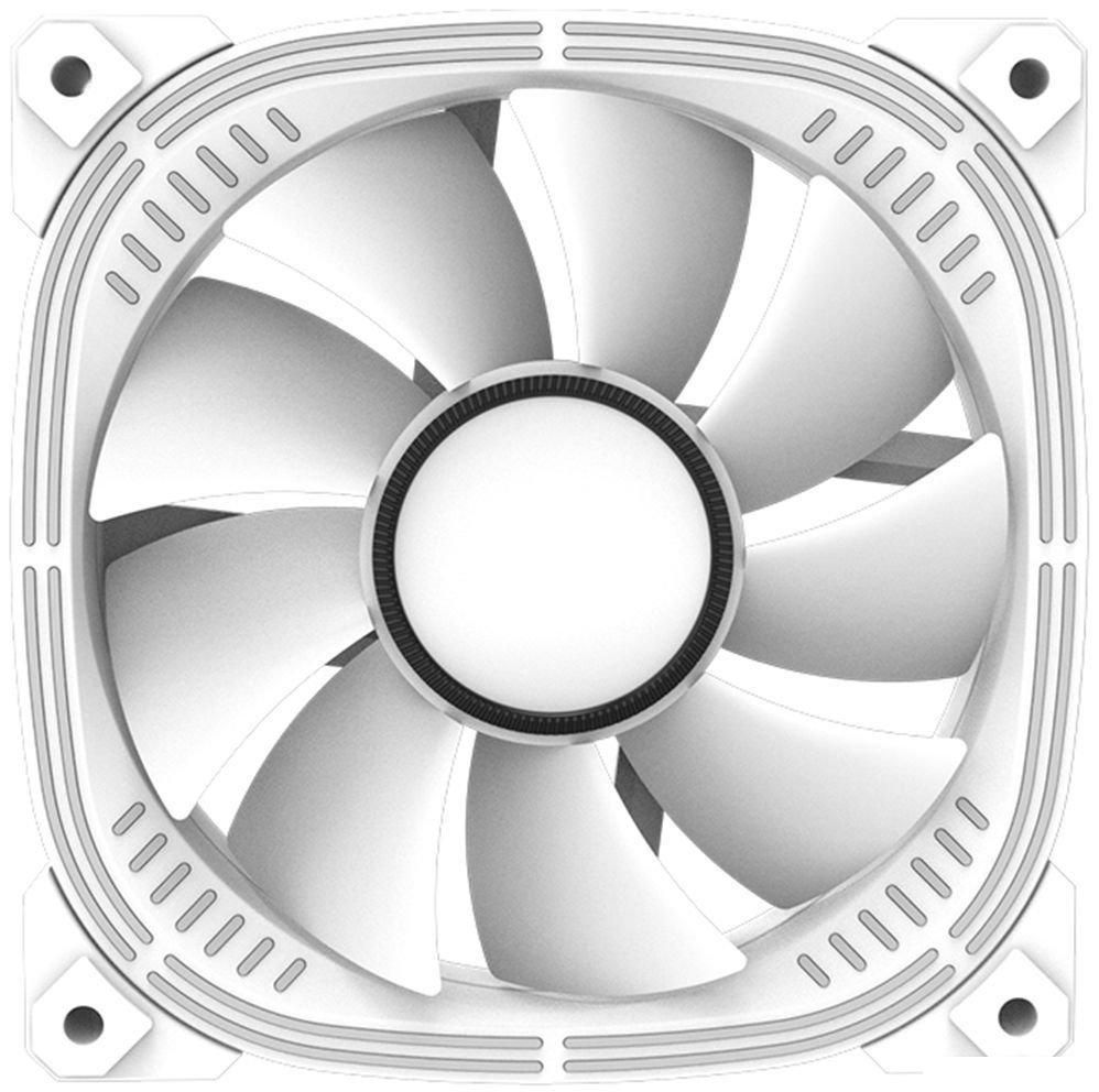 Вентилятор для корпуса ALSEYE Luna-120 ARGB (белый)