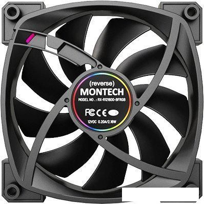Вентилятор для корпуса Montech RX120 PWM (черный)