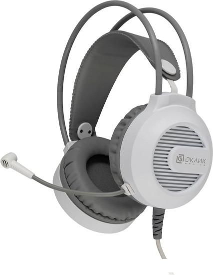 Наушники Оклик HS-L300G (белый)