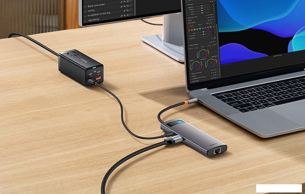 Док-станция Baseus StarJoy 6-Port Type-C Hub Adapter WKWG080013