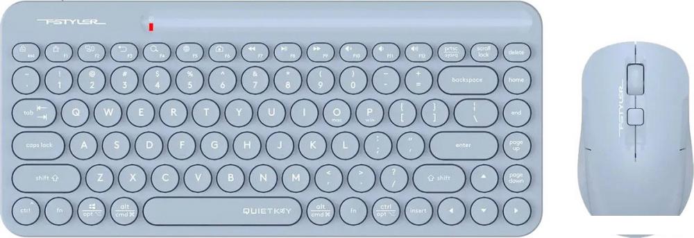 Офисный набор A4Tech Fstyler FG3200 Air2 (синий)