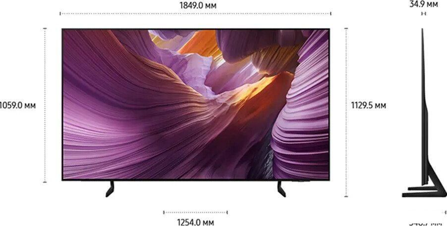 OLED телевизор Samsung OLED S85F QE83S85FAEXRU