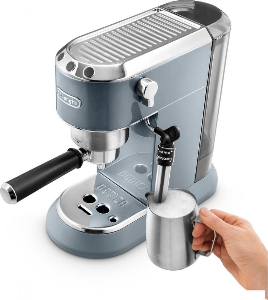 Рожковая кофеварка DeLonghi Dedica Metallics EC785.AE