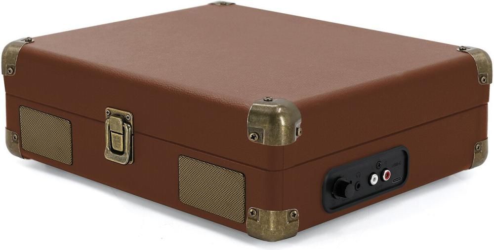 Виниловый проигрыватель Ritmix LP-100 (коричневый)