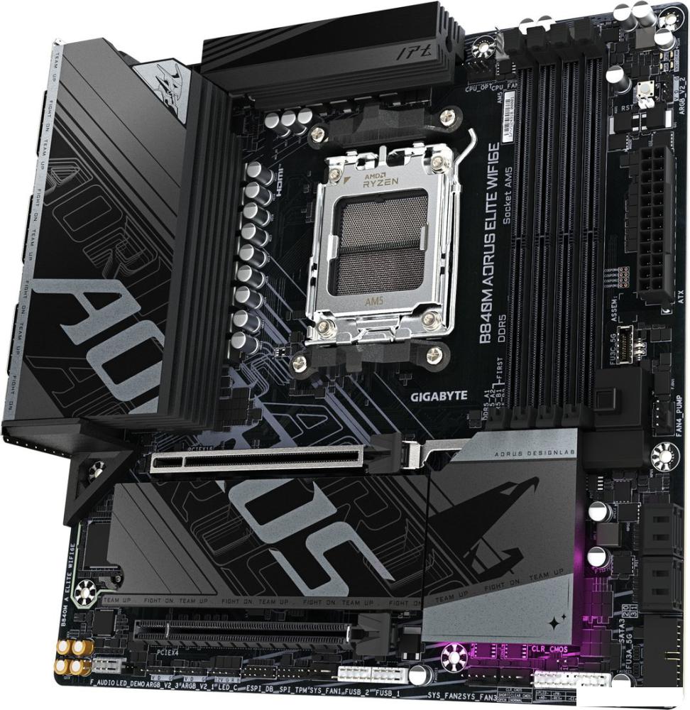 Материнская плата Gigabyte B840M Aorus Elite WiFi6e