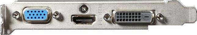Видеокарта Gigabyte GeForce GT 710 2GB DDR3 [GV-N710D3-2GL]