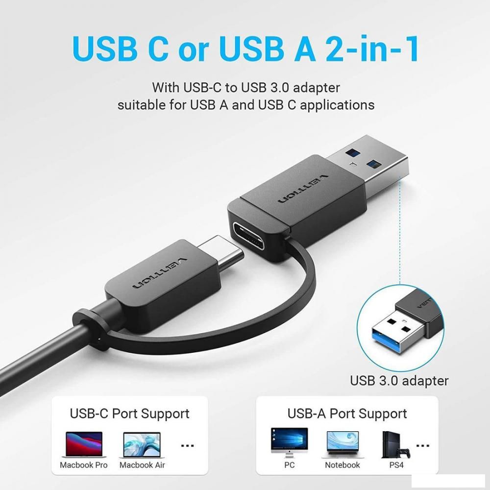 USB-хаб Vention CHTBB