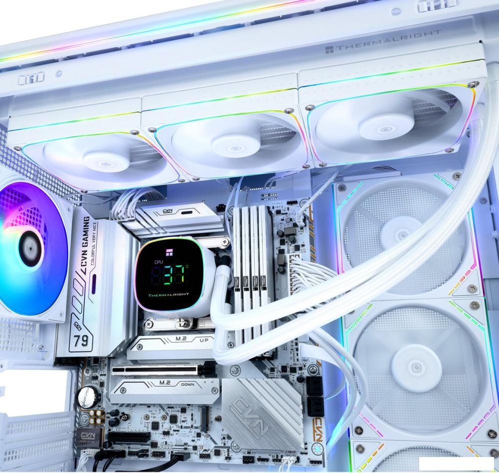 Система жидкостного охлаждения для процессора Thermalright Frozen Horizon 360 Digital ARGB (белый)