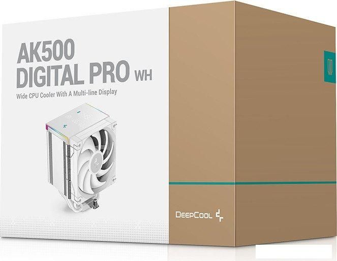 Кулер для процессора DeepCool AK500 Digital Pro WH R-AK500-WHAPMN-G
