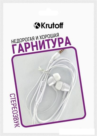 Наушники Krutoff J69 (белый)