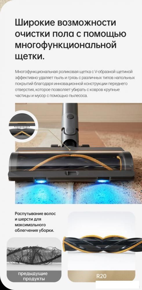 Пылесос Dreame R20 Cordless Vacuum Cleaner VTV97A