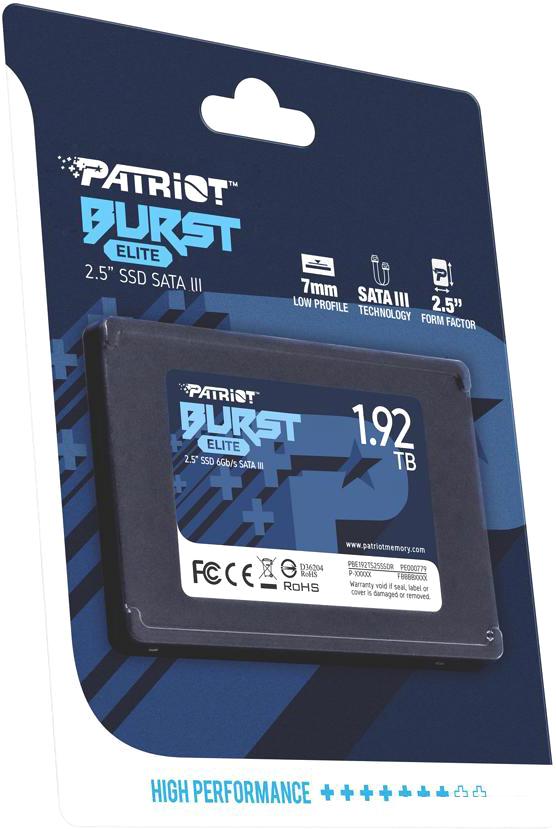 SSD Patriot Burst Elite 1.92TB PBE192TS25SSDR