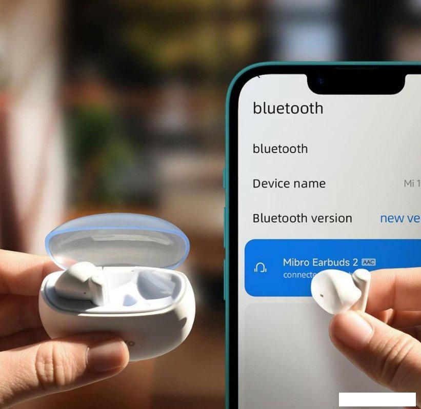 Наушники Mibro Earbuds 2 (белый)