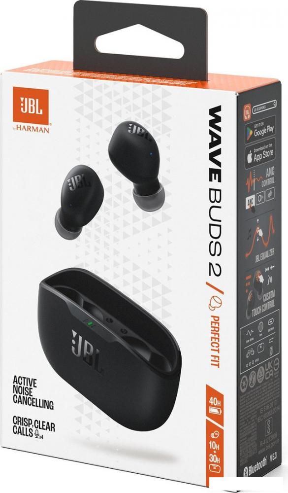 Наушники JBL Wave Buds 2 (черный)