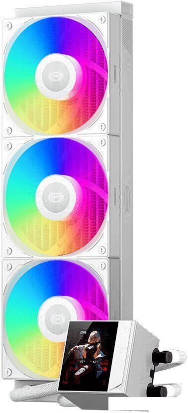 Системы охлаждения PCCooler DC360 Pro ARGB Display (белый)