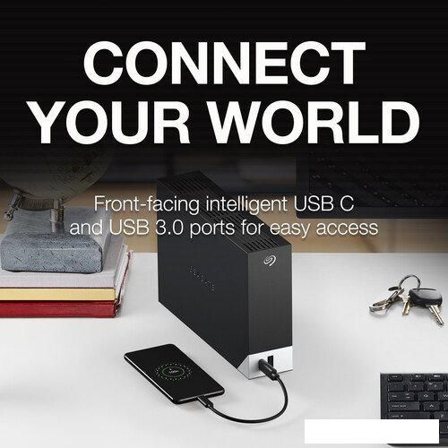 Внешний накопитель Seagate One Touch Desktop Hub 8TB