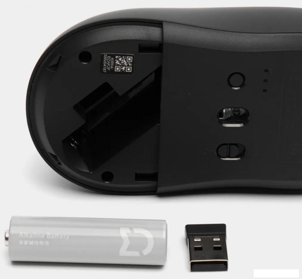 Мышь Xiaomi Wireless Mouse 3 XMWXSB03YM (темно-серый, китайская версия)