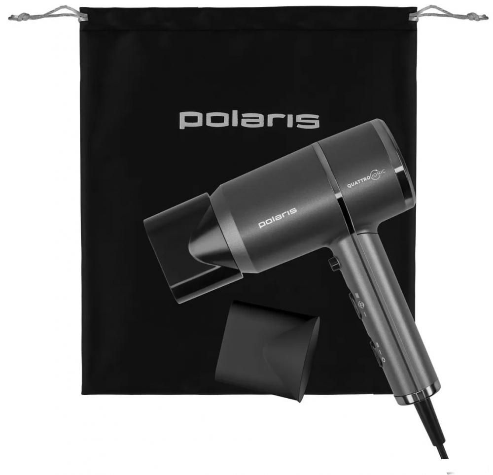 Фен Polaris PHD 2044Ti Quattro Ionic (графит)