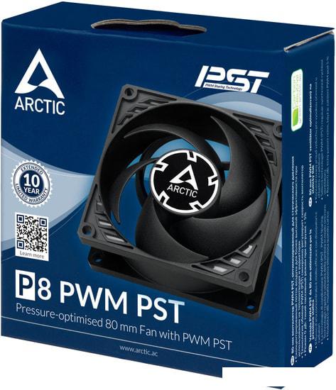 Комплект вентиляторов для корпуса Arctic P8 PWM PST ACFAN00154A (5 шт)