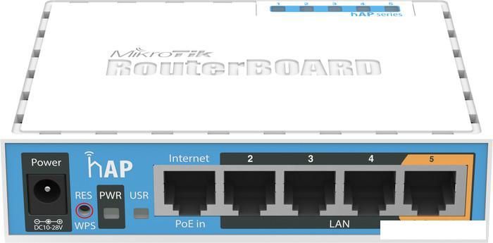 Wi-Fi роутер Mikrotik RB951Ui-2nD