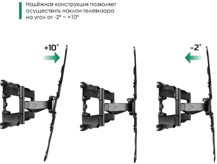 Кронштейн для телевизора Onkron M5 (черный)