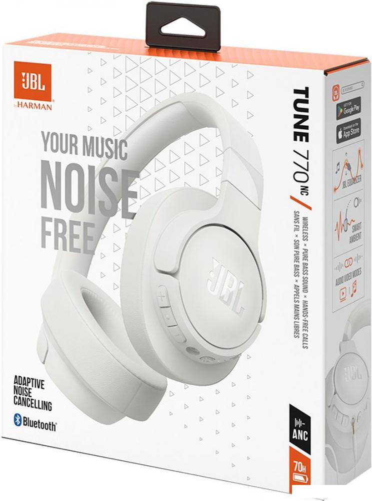 Наушники JBL Tune 770NC (белый, китайская версия)