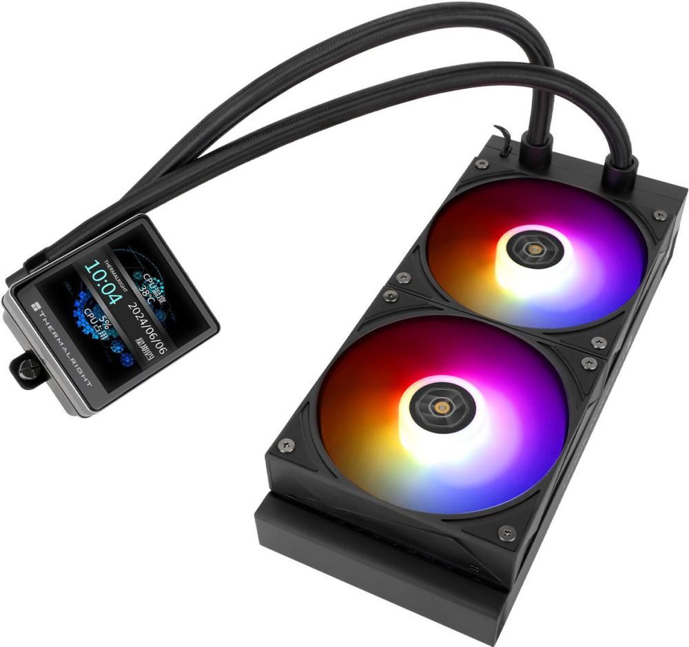 Система жидкостного охлаждения для процессора Thermalright Grand Vision 240 ARGB (черный)
