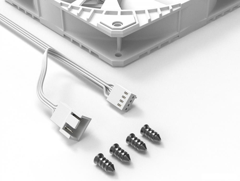 Вентилятор для корпуса ID-Cooling WF-14025-XT White V2