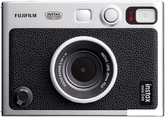 Фотоаппарат Fujifilm Instax Mini Evo (серебристый/черный)