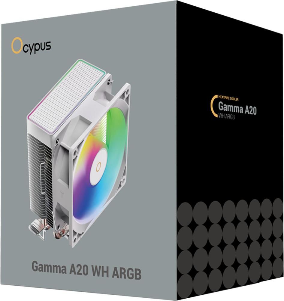 Кулер для процессора Ocypus Gamma A20 WH ARGB Gamma-A20-WH1AAWN00F-GL