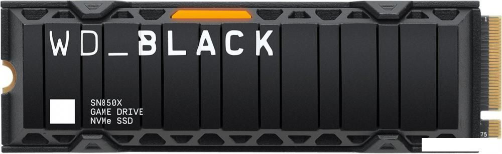 SSD WD Black SN850X NVMe Heatsink 1TB WDS100T2XHE