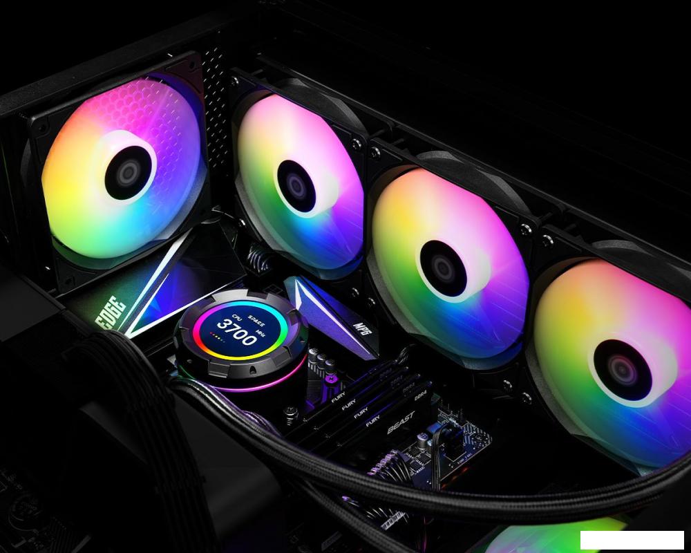 Жидкостное охлаждение для процессора ID-Cooling Space SL360 XE