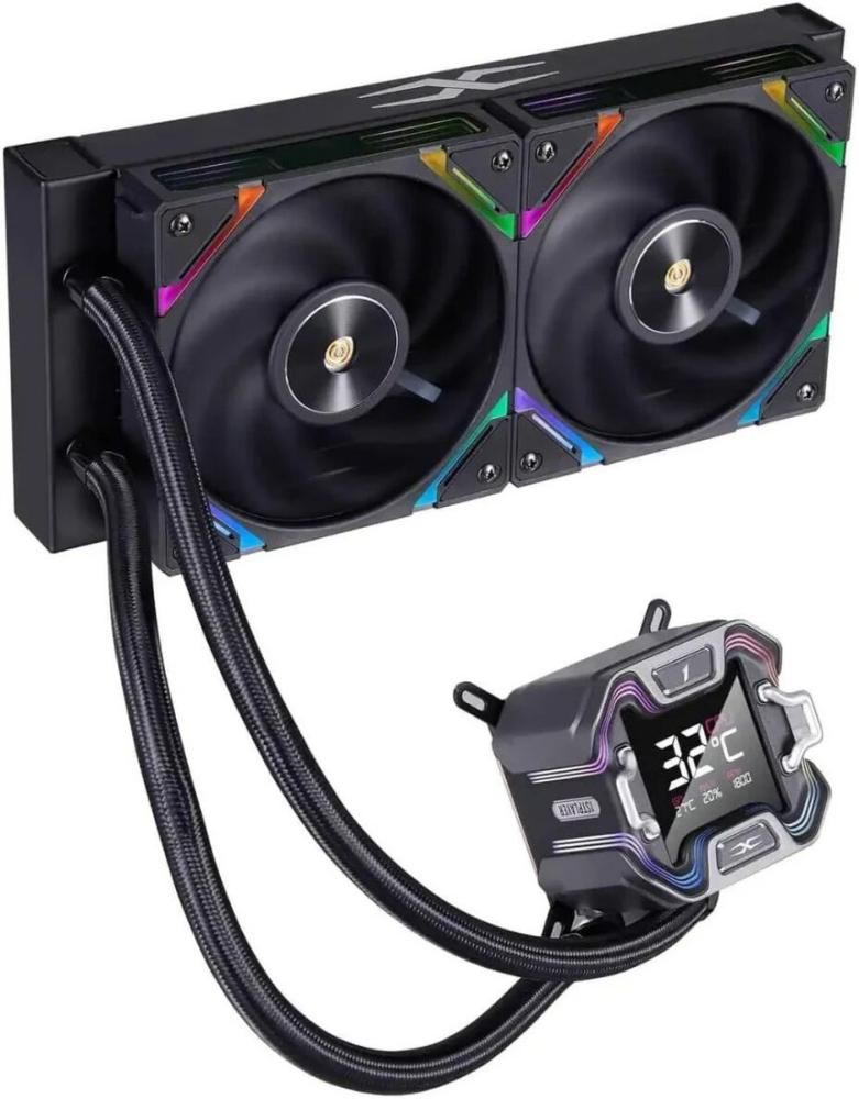 Система жидкостного охлаждения для процессора 1stPlayer X-240E (черный)