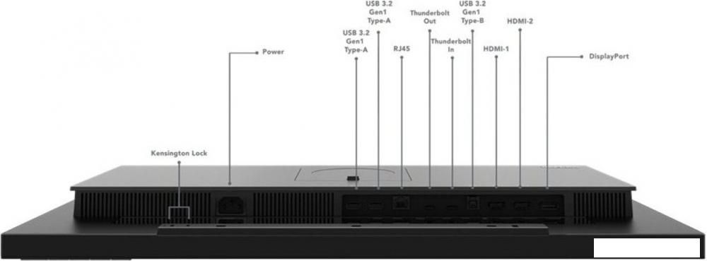 Монитор Lenovo ThinkVision P27u-20 62CBRAS6CB