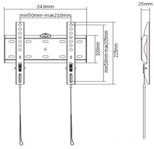 Кронштейн Gembird WM-42F-01